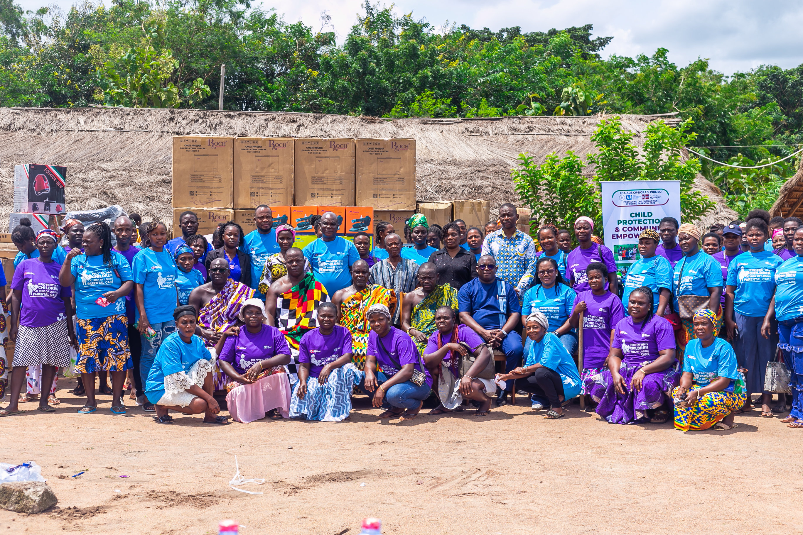 Donation and Handover of Income Generation Activity (IGA) Equipments to Caregivers.