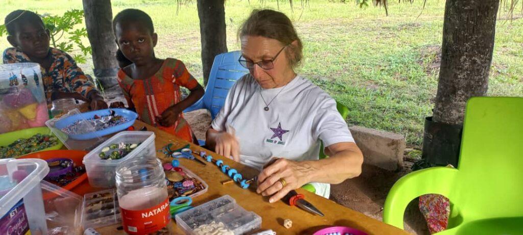 Founder with the kids